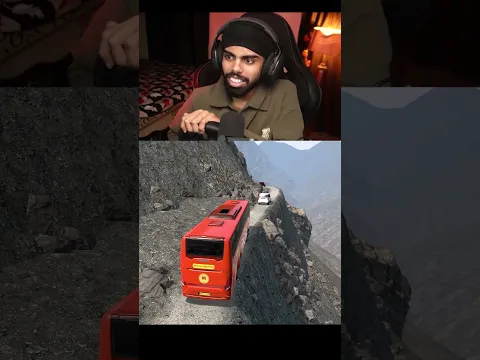 INDIAN BUS VS MOUNTAINS #shorts