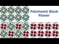 Flower Easy Quilting Block for Beginners Patchwork Quilt Patterns Patchwork Design