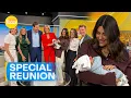 Sarah Abo s newborn baby boy makes his TV debut Today Show Australia