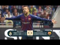 PES 19 ML Copa Del Rey Real Madrid vs  Barcelona All goals and highlights
