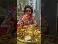 Download Lagu Ranveer Singh gorges on a giant Gujarati Thali | #shorts