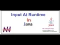 Java Tutorial For Beginners how to take input from user in java Manish Nain