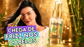 TESTEI O SÉRUM DA PANTENE QUE VIROU VIRAL (TECNOLOGIA DO JAPÃO, CONTROLE DE FRIZZ POR 72H) ✨🇯🇵