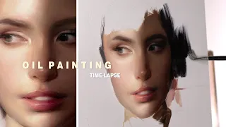 OIL PAINTING | "Spell of Weather" ⛅️ portrait painting