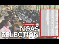 Lagu NOAS Selection List: KEY DATES, DHERST TESAS/HECAS List PDF Publication (ADMISSION POOL INFO)
