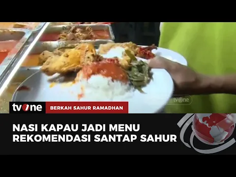 Warga Pilih Nasi Kapau jadi Menu Sahur