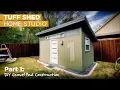 Building a TUFF SHED Home Studio Part 1 Gravel Pad
