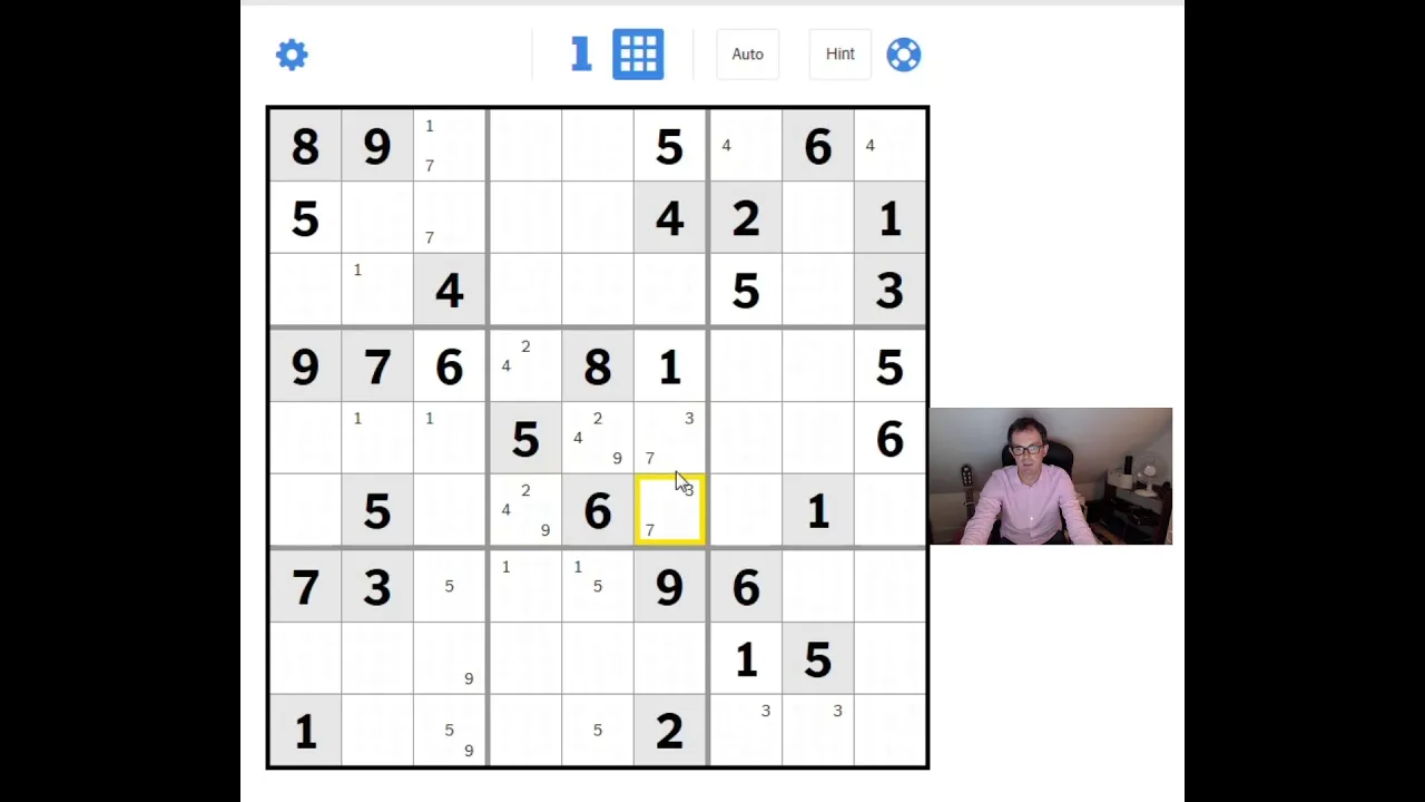 One Trick That Keeps Coming Up in The NYT Hard Sudoku