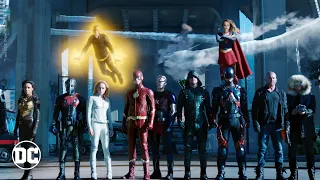 the flash arrow and supergirl all crossover crisis on earth x dc asia