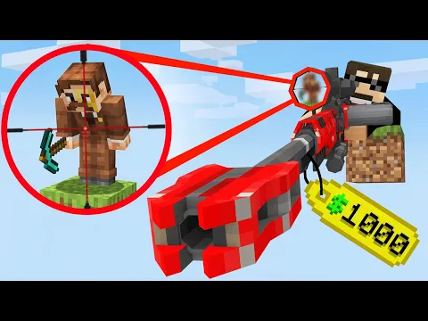 Video Thumbnail: Minecraft BUT You Can BUY GUNS