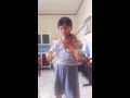 Download Lagu WOW 12 year old boy playing Cucak Rowo