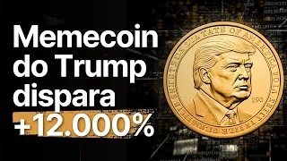TRUMP lança MEMECOIN e especulação dispara