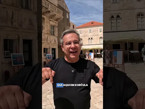 A cidade croata que tem formato de peixe e pode ser a terra de Marco Polo 🐟