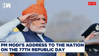 LIVE | PM Modi Addresses To The Nation | 77th Republic Day | Kartvaya Path