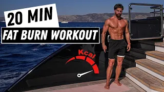 20 Min Everyday FAT BURN Workout | No Equipment & No Repeat | Rowan Row