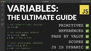 JavaScript Variables The Ultimate Guide