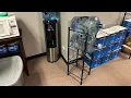 LIANTRAL Heavy Duty 4-Teir 5 Gallon Water Cooler Jug Storage Rack