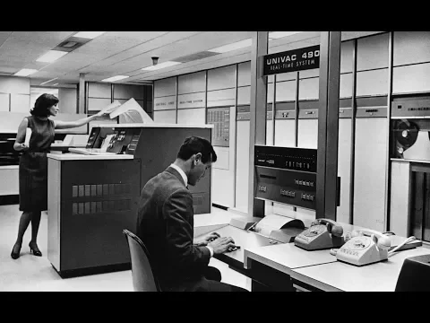 Download MP3 1960's  Sperry Rand Univac NASA Apollo Computer History 1230, 494, NASCOM, IBM, Australia, Unisys