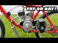 I put a CVT on a motorized bike kit was it worth it