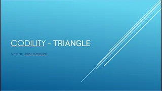 Codility - Triangle JavaScript