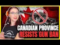 Lagu Canadian Province Resists Gun Ban