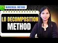 15 LU Decomposition Method Numerical Method Full Playlist