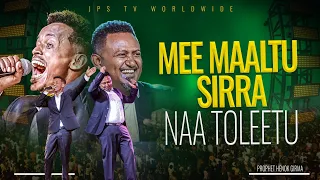 MEEMAALIO SIRRA አምልኮ ከዘማሪ አበባው ጋር PROPHET HENOK GIRMA JPS TV WORLD WIDE 2025 