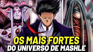 OS 10 PERSONAGENS MAIS PODEROSOS DE MASHLE RANQUEADOS E EXPLICADOS