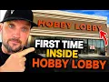 First Time Inside Hobby Lobby LIVE