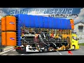 MOD BUSSID TERBARU || TRUCK CANTER HD-X MUATAN OVERLOAD EDISI SULAWESI STYLE TERBARU 2024