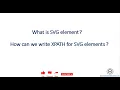 What is SVG element and How to write XPTAH for SVG elements