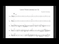 Lennie Tristano — "Line Up" (1956) transcription [complete track]