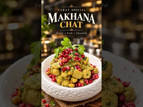 Makhana Chat #cookwithchefmasaroor