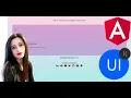 Error Messages in Forms UI ngMessages AngularJs