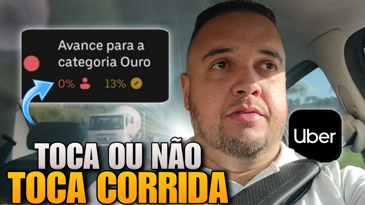 COMO É TRABALHAR COM A TAXA DE ACEITAÇÃO a 0% NA UBER