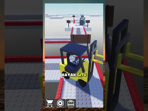 Cara Orang Jago Main Forklit # roblox #meme #shorts