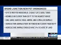 Grand Junction rolls out new ordinance that limits how many pets residents can keep