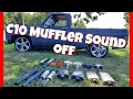 C10 Muffler Sound Off Flowmaster Thrush Magnaflow Knock Offs and Customs