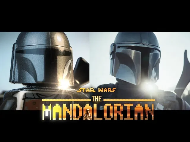 LEGO Star Wars The Mandalorian Official Trailer - Side by side