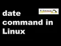 date command in Linux with examples Linux Tutorial Linux Interview Question