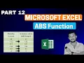 How to Use ABS Function in Excel Absolute Value Made Easy