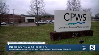 Columbia water bills could jump 150 with new project