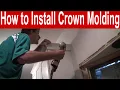 How to Install Kitchen Cabinet Crown Molding and Trim with Tips