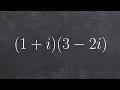 Pre-Calculus - Multiplying two complex numbers