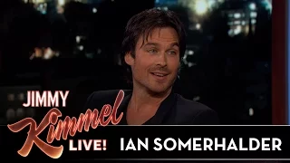 Ian Somerhalder on Vampire Diaries Lost