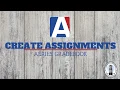 Create Assignments in Aeries Gradebook