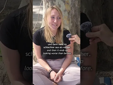 I interviewed a German artist #learngerman