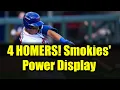 Smokies Power Past Lookouts 7-3 Cubs Minor League Highlights