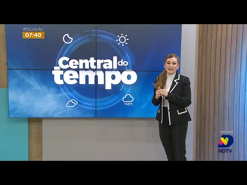 Central do Tempo - Bárbara Barbosa traz a previsão do tempo desta sexta