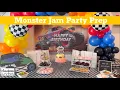 Monster Jam Birt ay Party Prep MONSTER TRUCK BIRT AY PARTY PREP